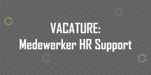 Vacature - HR support